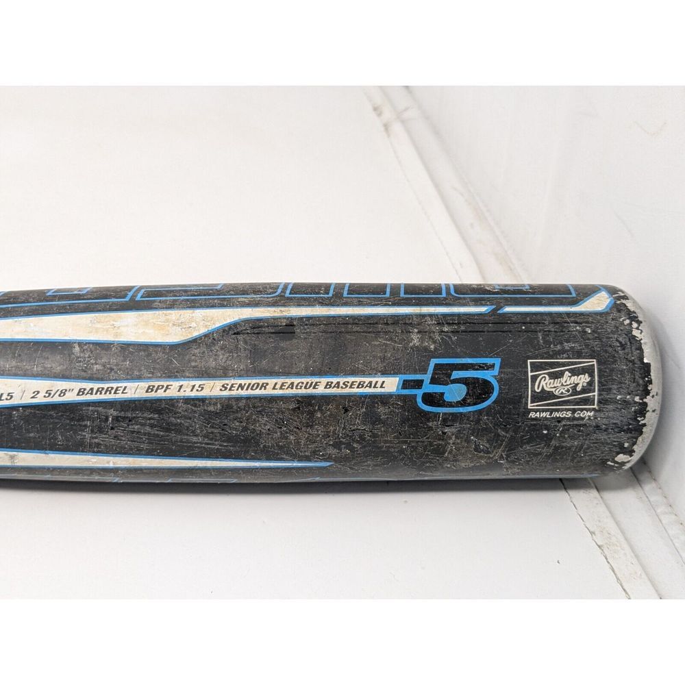 Rawlings SLPL5 Plasma Senior League Baseball Bat 30" 25 oz -5 2 5/8 Barrel VTG - Picture 10 of 13